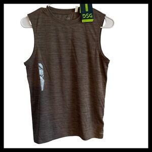 NWT DSG Boys Training Sleeveless Tank Size L 14-16 Athletic Gym Workout Shirt